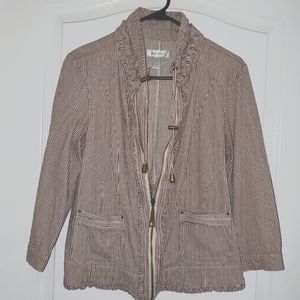 Utility Jacket Womens Sz.M Dress Barn